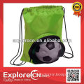 Nylon mesh drawstring sports bag